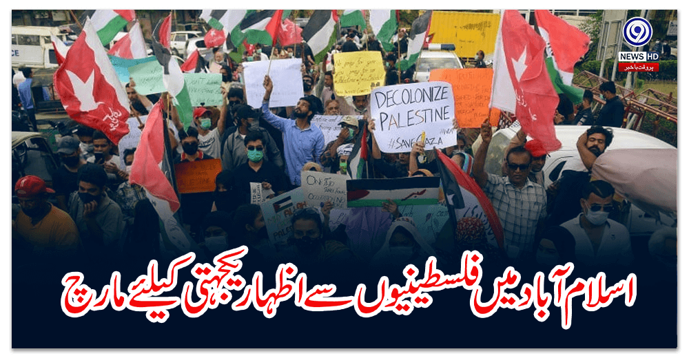 Solidarity march with rallies in Islamabad